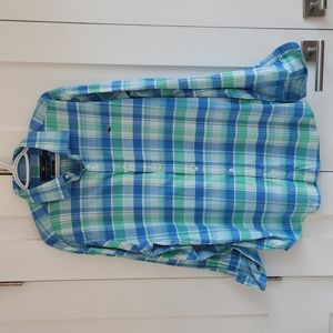 NWT Mens Vineyard Vines Size L Vineyard Vines Homer Plaid Fannel Classic